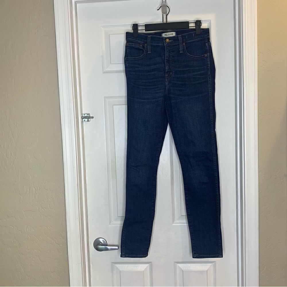 Madewell 10” High Rise Skinny Jeans Size 26